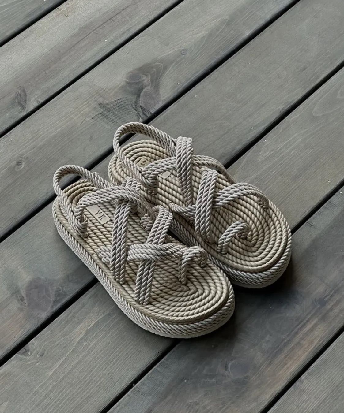 Boho slipper - beige - 0028