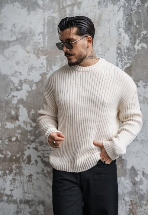Knitwear oversized shirt - 0065