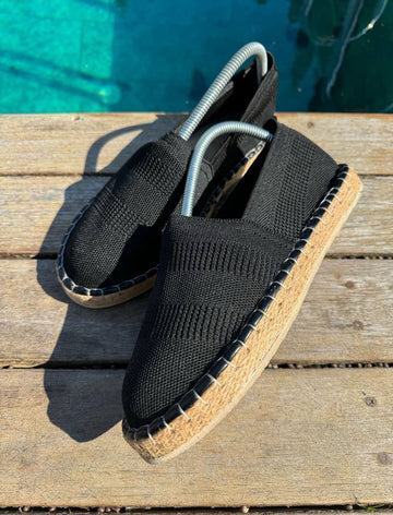 handmade espadrille- Balck  - 0012