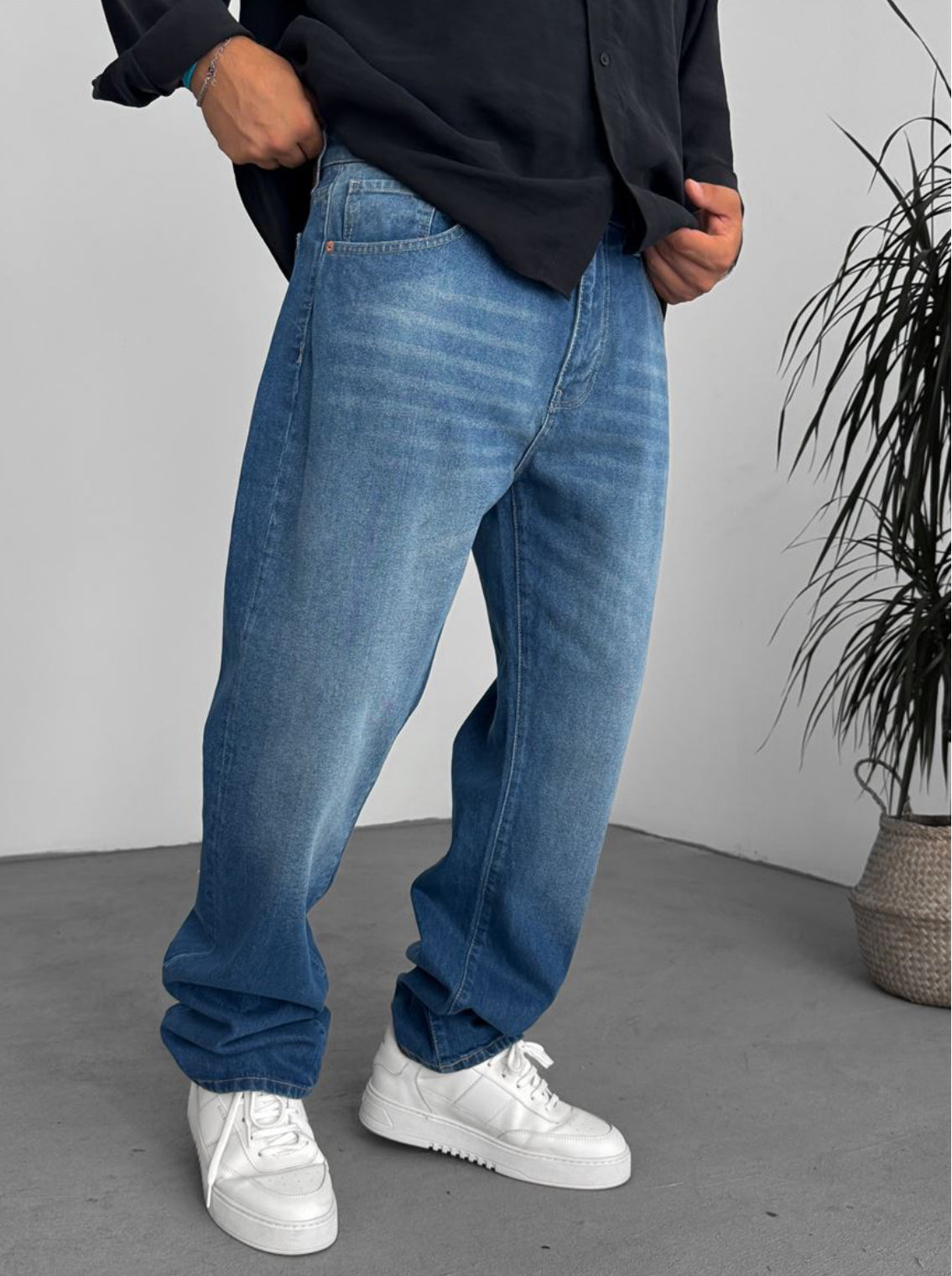 Relaxed jeans - blue 0067