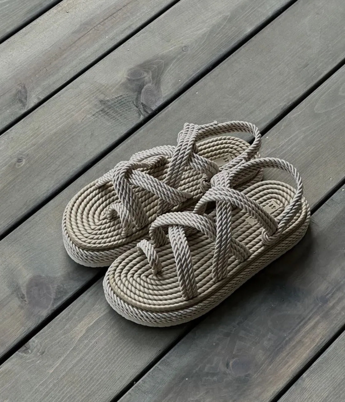 Boho slipper - beige - 0028