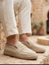 Sand Suede Espadrilles - (0248)