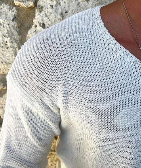 Textured Knit Shirt – Modern Fit (0027)