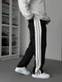 Contrast Stripe Track Pants - (0255)