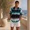 Ocean Wave Resort Shirt- (0251)