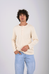 Essential Ribbed Henley Long Sleeve (W-0305)