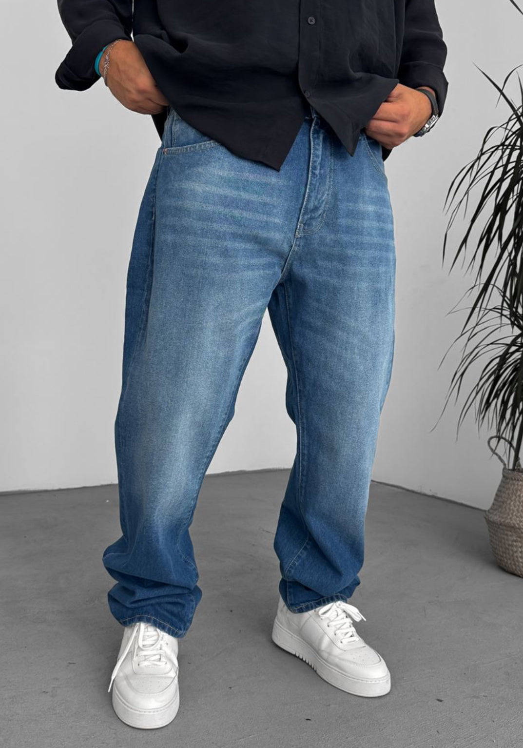 Relaxed jeans - blue 0067