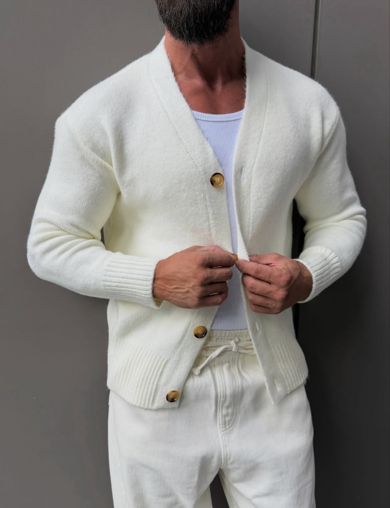 Knitwear pullover - offwhite 0070