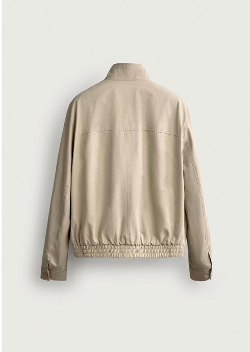 ZARA-COTTON LYOCELL REGULAR JACKET (ZW-0009)
