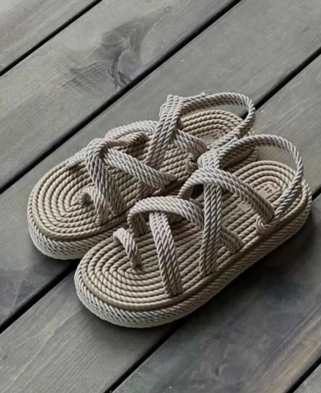 Boho slipper - beige - 0028
