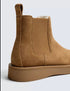 Leather Chelsea boots ( original Zara ) R 022