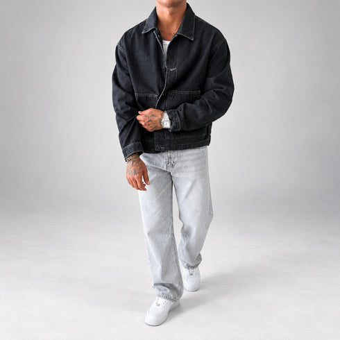 Washed Denim Jacket - (W-0318)