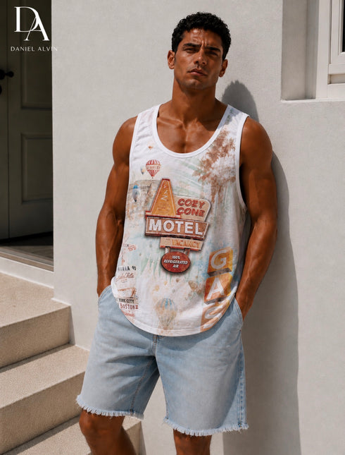 Cozy zone tank-top - (0224)