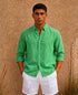 Linen Relaxed Shirt – (0124)