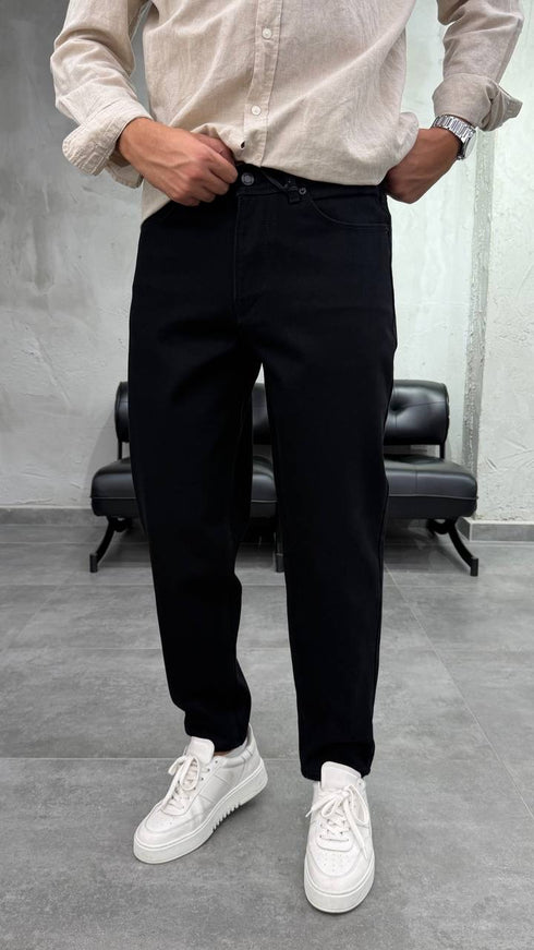Premium Black Tapered Jean (P-0315)