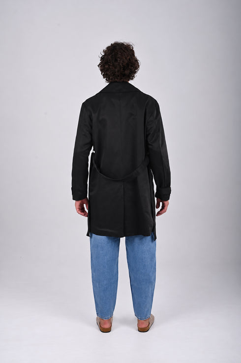 Classic Belted Trench Coat - (W-0320)