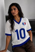 France Knit Jersey - (0218) / white