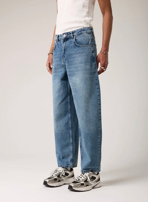 Light Wash Baggy Jeans / 2512- (0167)