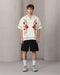 Floral Embroidered Summer Shirt – Cream / (0212)