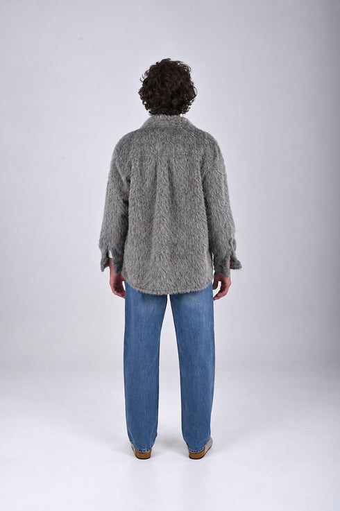Premium Textured Fur Jacket -(W-0311)