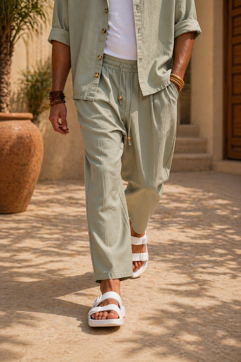 Linen Resort Set – 0117 - oiled