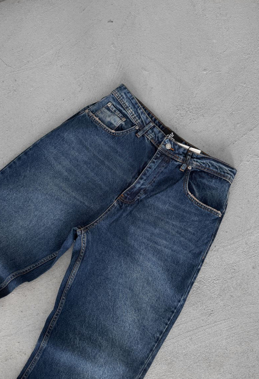 Relaxed wide legs jeans 0090