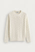 Premium Cable-Knit Crewneck Sweater - (W-0342)