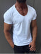 Essential Deep Scoop Neck T-Shirt – White / (0155)