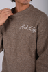Art Life Knit Crew-Neck Sweater - (W-0327)
