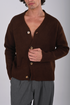 Relaxed Fit Knit Cardigan (W-0070)