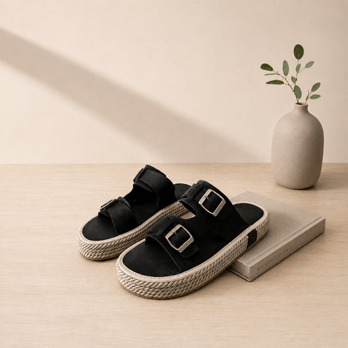 Coastal Buckle Slipper / (0227)