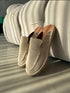 Suede Espadrille Loafers – (0246)