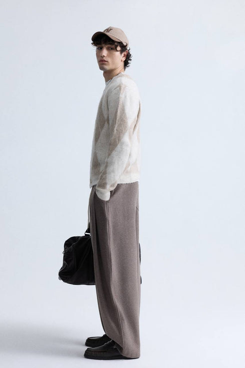Soft Mohair-Effect Cardigan (W-0335)