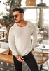 Knitwear oversized shirt - 0064 - white