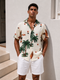Tropical Paradise Summer Shirt – (0217) / Off White