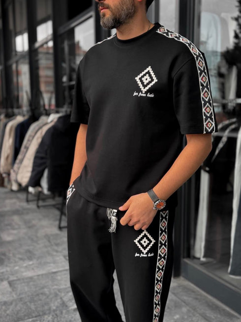 Signature Tracksuit Set - (0209) / black