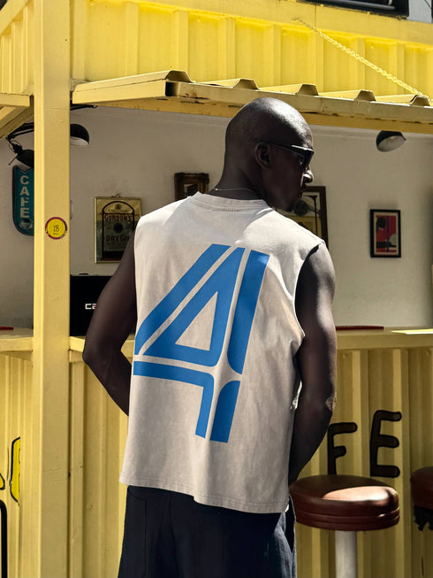 Oversized Logo Tank-top - (0292)