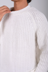 Chunky Knit Crew-Neck Sweater -(W-0326)