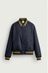 ZARA-CONTRAST RELAXED FIT BOMBER JACKET (ZW-0002)