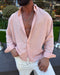 Linen shirt -pink - (0024)