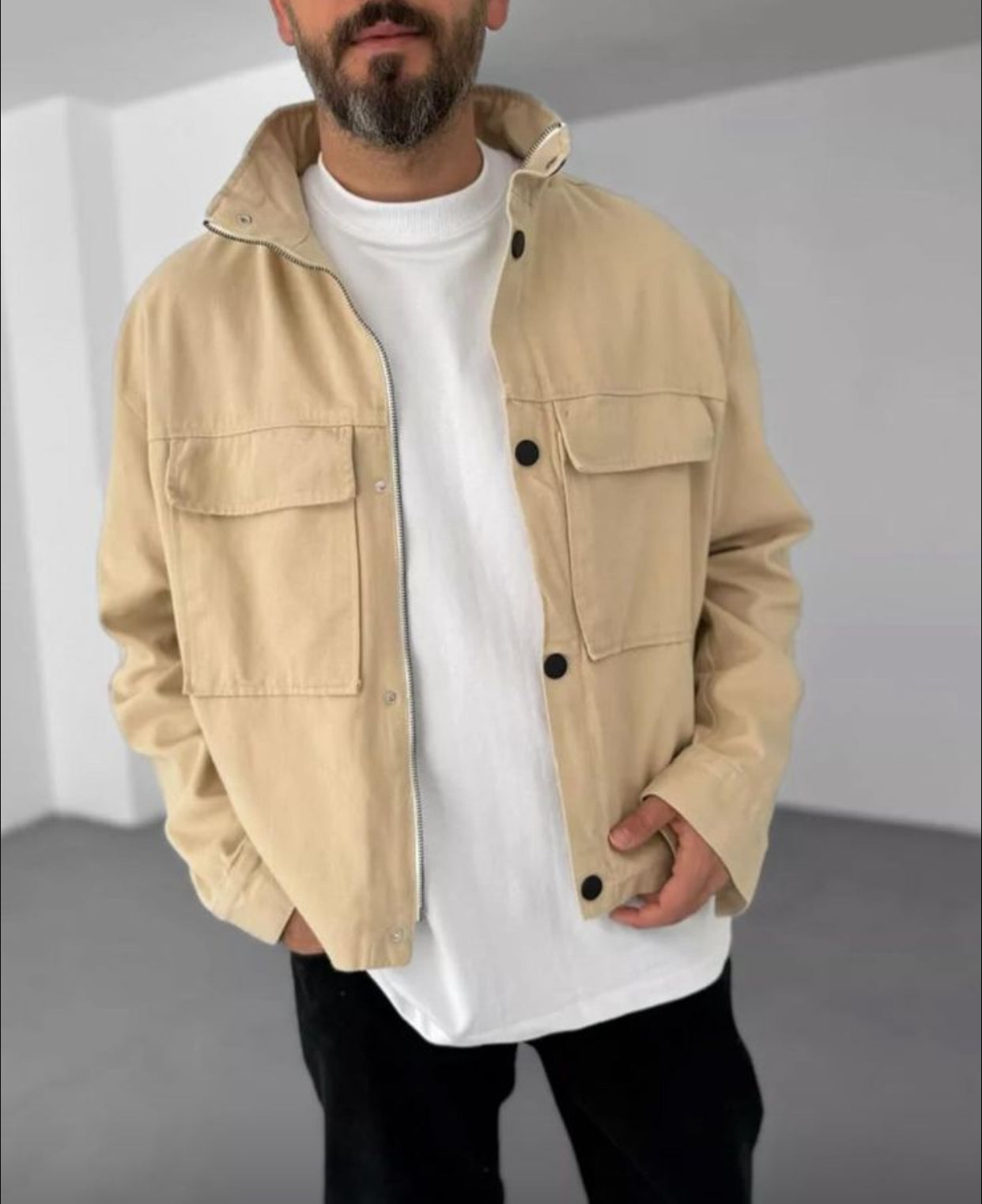 Light gabardine jacket - R 003