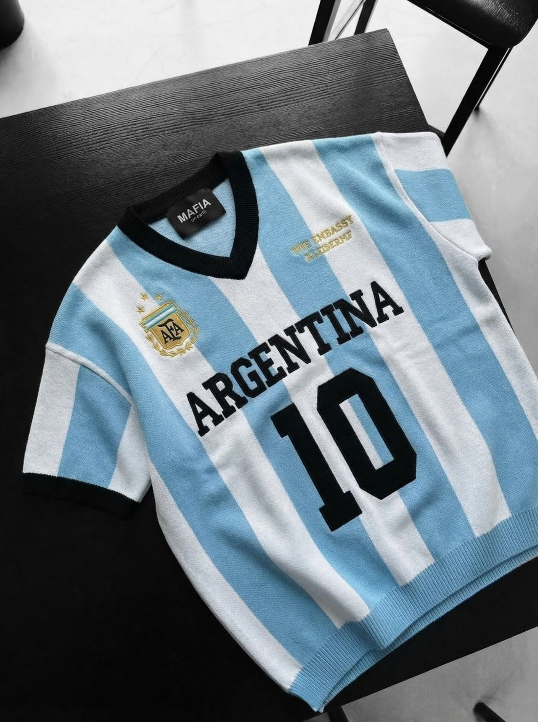 Argentina 10 Knit Jersey – Premium Edition - 0157