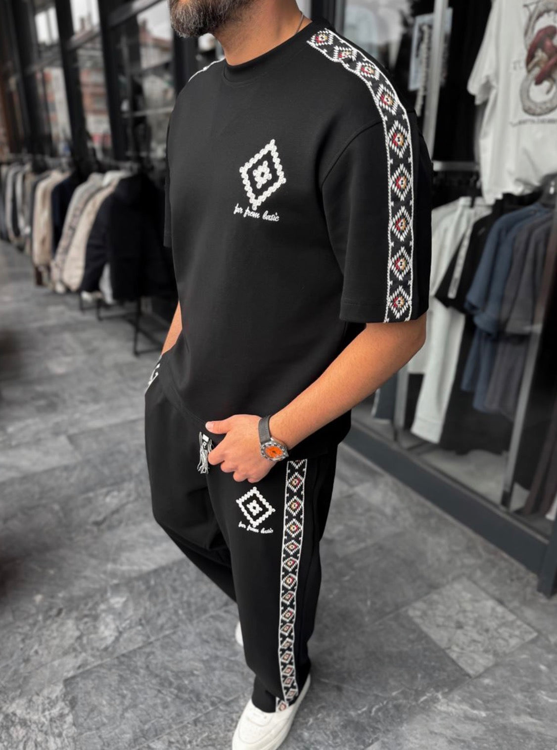 Signature Tracksuit Set - 0209 / black