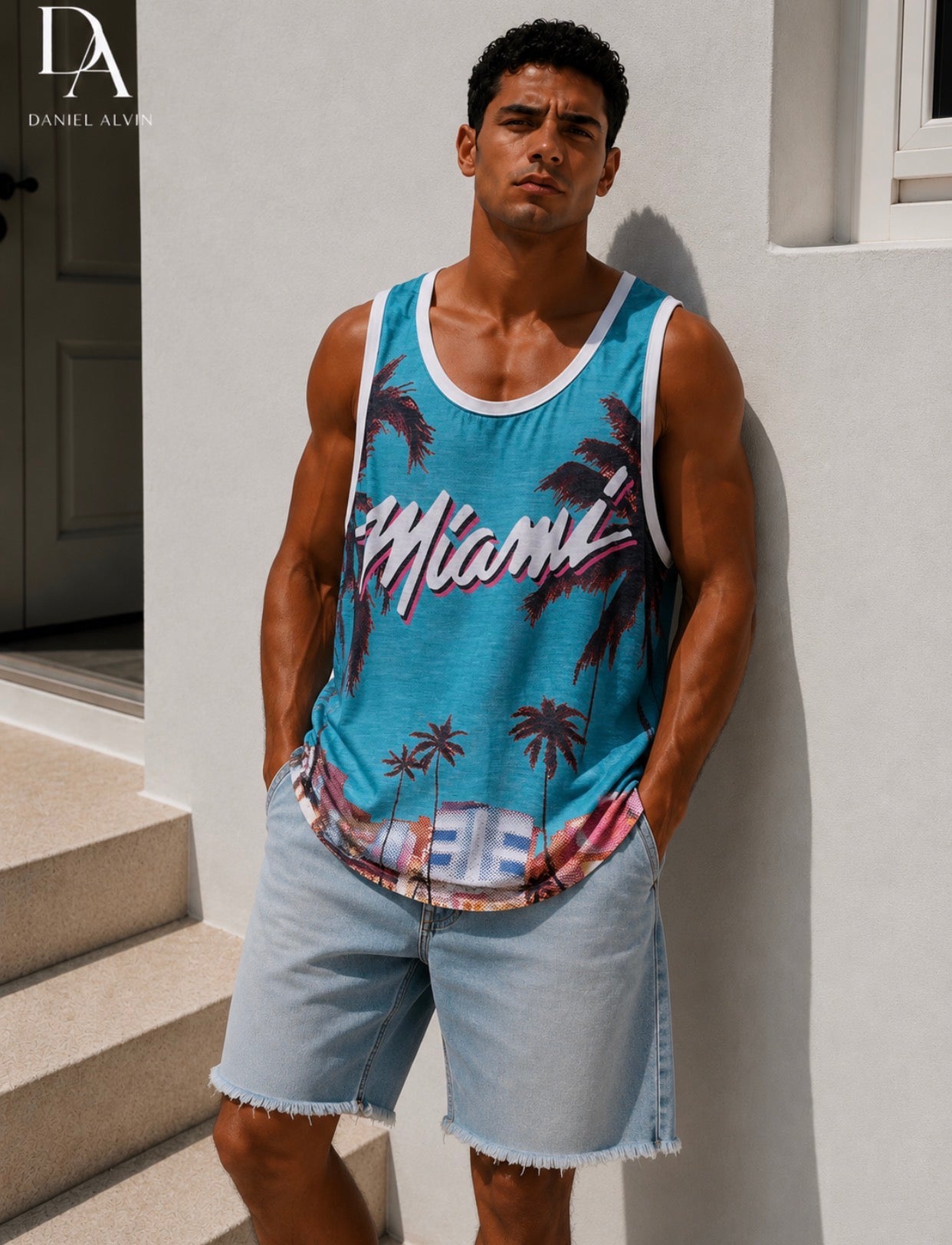 Miami Sunset Tank Top - 0224