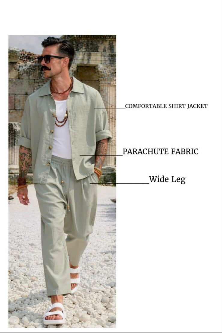 Linen Resort Set –  0117 - oiled