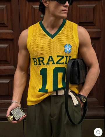 Sleeveless V-Neck / Brazil 0205