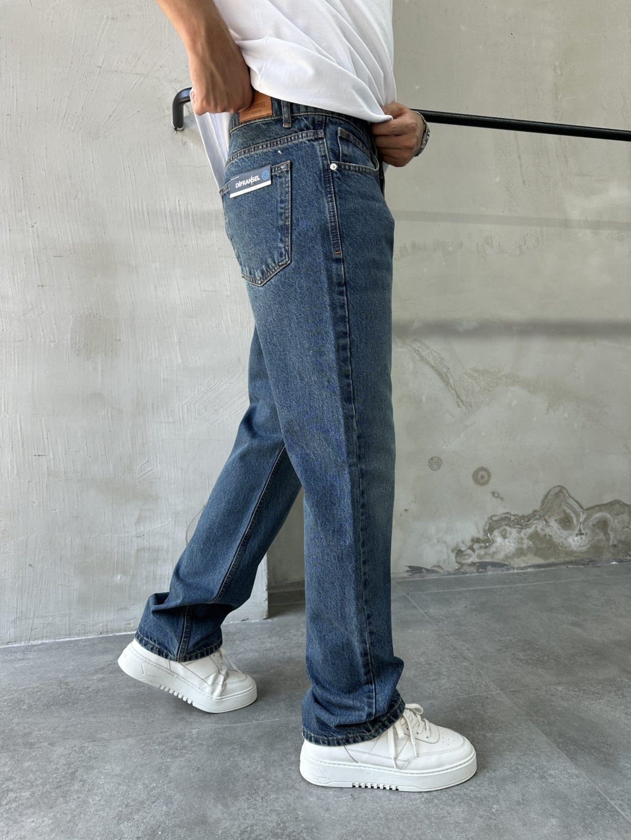 Relaxed wide legs jeans 0089