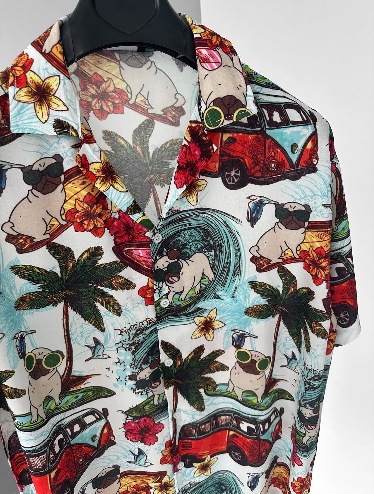 Tropical Graphic Resort Shirt – Summer Escape Edition - 0186