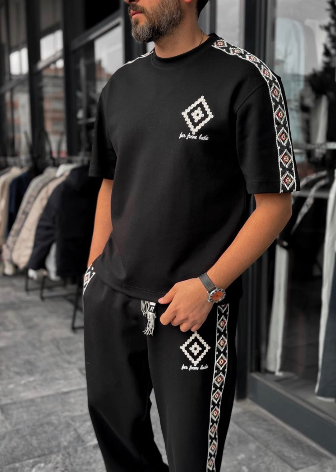 Signature Tracksuit Set - 0209 / black