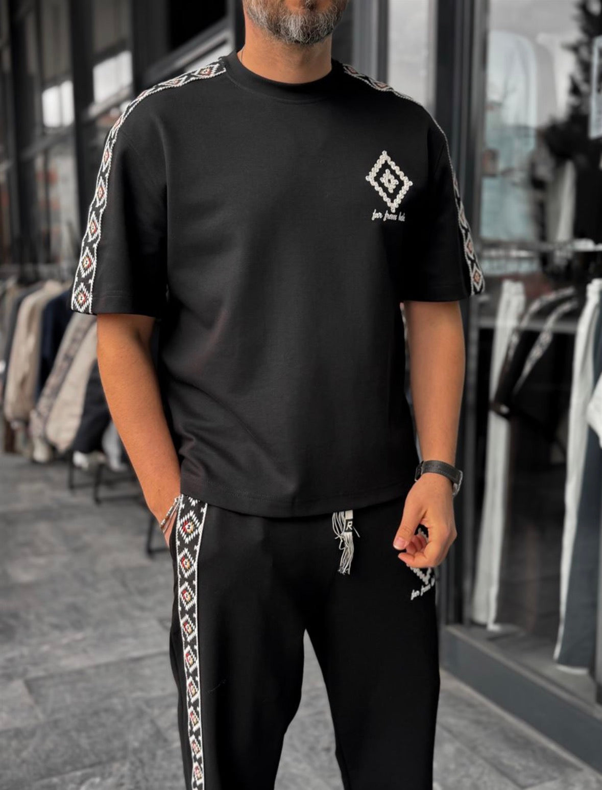 Signature Tracksuit Set - 0209 / black